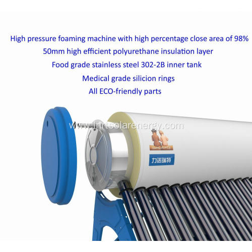 Non-pressurized solar water heater ECO series